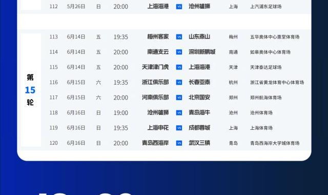 皇冠体育平台-2024中超联赛赛程公布 3月1日西海岸VS河南揭幕战