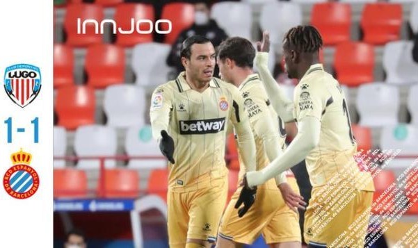 皇冠体育官方-【西乙】西班牙人1比1连续3轮不胜 武磊替补未出场